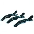 IZA Klipsy fryzjerskie z ząbkami krokodyle czarne - 6 szt. 1