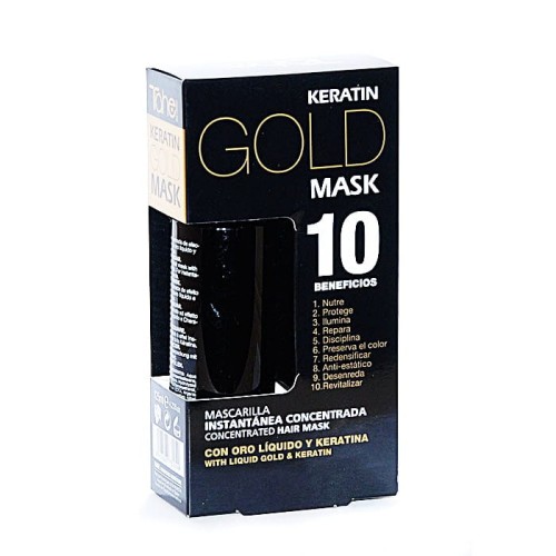 Tahe Gold maska spray 10w1 keratyna płynne złoto 125ml 1