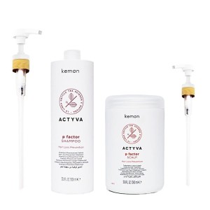 Kemon Actyva P Factor szampon + odżywka 2x1000ml