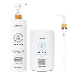 Kemon Actyva Nutrizione Ricca duży zestaw szampon 1000ml + maska 1000ml