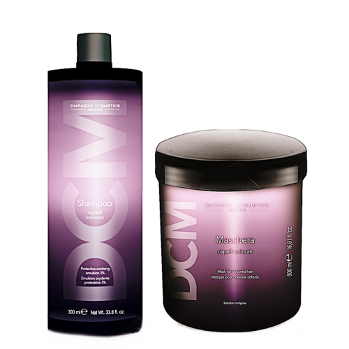 Diapason Colorati szampon 300ml + maska 500ml farbowane włosy  1