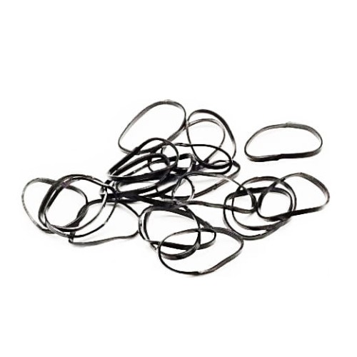 IzA R5/B/300 gumki silikonowe 300 sztuk czarne 1
