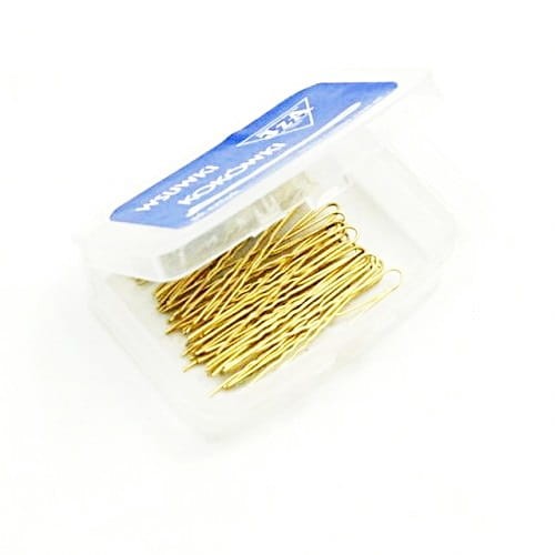 IzA B045/36 kokówki szpilki złote 36 sztuk 45mm 1