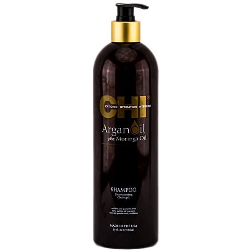 CHI Moringa Argan Oil nawilżający szampon 739ml 1