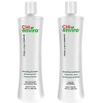 CHI Enviro zestaw wygładzający szampon 350ml + odżywka 350 ml