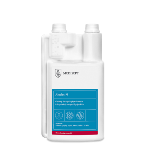 Medisept Alodes N dezynfekcja narzędzi fryzjerskich 1l 1