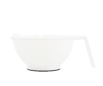 Poniks BM031 Miseczka do mieszania farb, farbowania włosów - biała 1