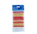 CW004 Wałki z gumkami do trwałej ondulacji 9mm - 12 szt.