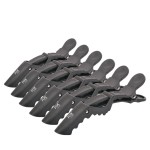 FOX Crocodile klipsy z ząbkami czarne 6 szt.