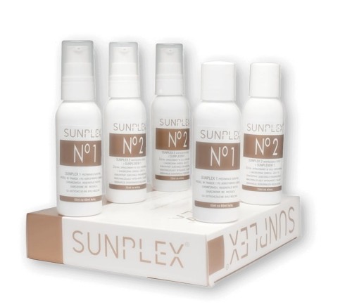 Sunplex odbudowa zniszczonych włosów 5x50ml 1