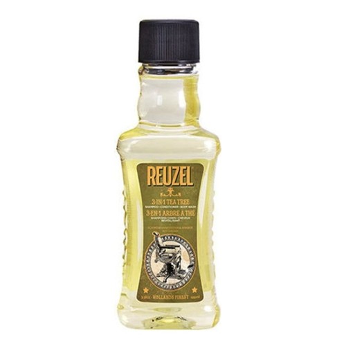 Reuzel Tea Tree 3in1 szampon odżywka i żel 350ml 1