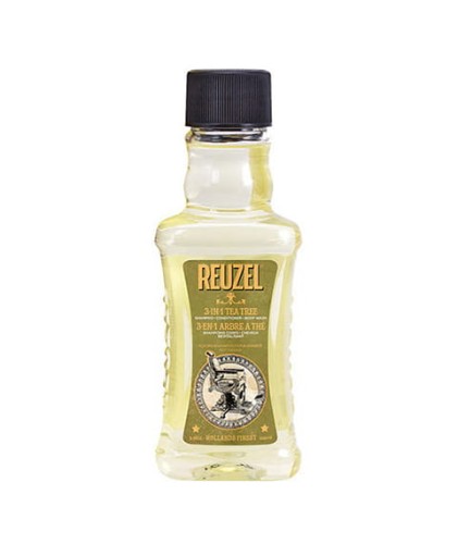 Reuzel Tea Tree 3in1 szampon odżywka i żel 100ml 1