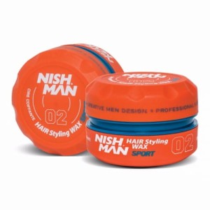Nishman Styling Wax 02 SPORT pomada średnie utrwalenie oragne 150ml 
