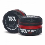 Nishman Styling Gel Wax 09 COLA  pomada średnie utrwalenie szara 150ml