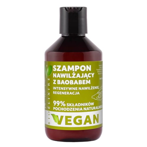Bioelixire BAOBAB szampon nawilżający wegan 300ml 1