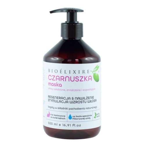Bioelixire Czarnuszka maska regeneruje 500ml 1