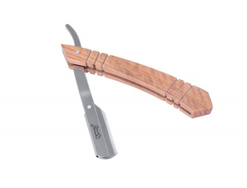 Poniks FB022 brzytwa barberska metal + drewno 1