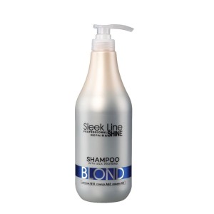 Stapiz Sleek Line Blond Blue szampon do włosów blond 1000ml