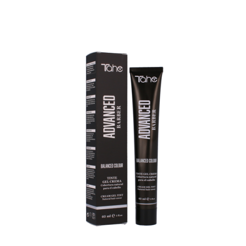 Tahe Advanced Barber Balanced Colour  2/3 Dark Brown kremowa farba do włosów i brody 60ml 1