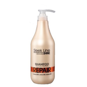 Stapiz Sleek Line Q10 Repair szampon do włosów zniszczonych 1000ml