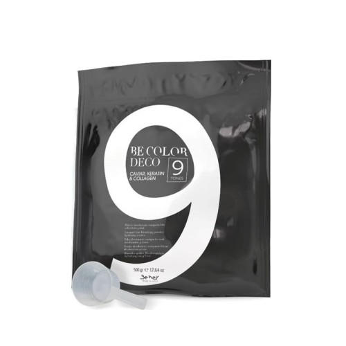 Be Hair Color Deco 9 ton rozjaśniacz proszek 500g 1