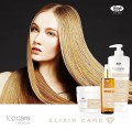 Lisap Top Care Elixir argan szampon 500 + maska 250 rozświetlający zestaw 4