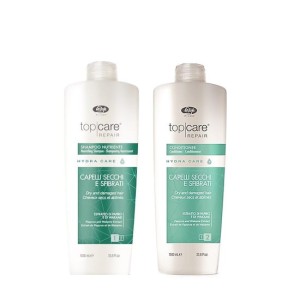 Lisap Top Care Hydra szampon + odżywka suche włosy 2x1L