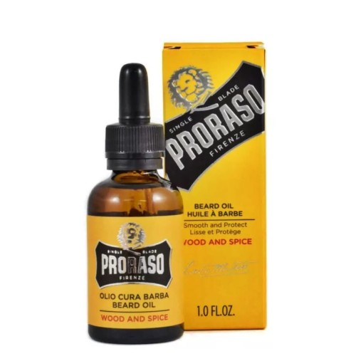 Proraso Wood and Spice olejek do brody 30ml 1