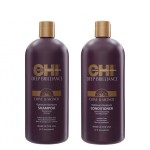 CHI Deep Brilliance szampon + odżywka wygładza 2x946ml