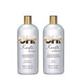 CHI Keratin Gold zestaw szampon + odżywka 2x946ml 1