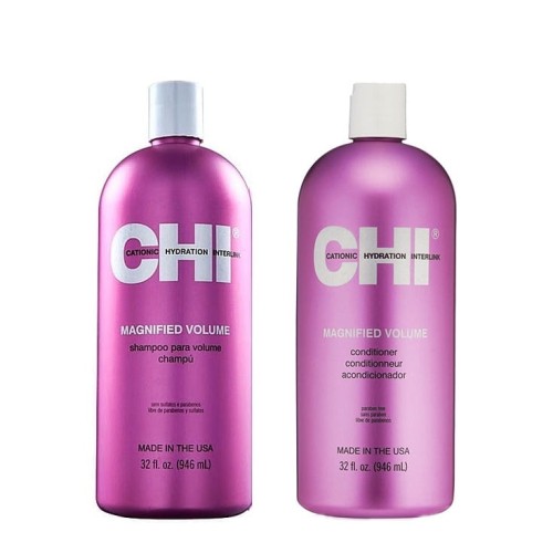 CHI Magnified Volume szampon + odżywka 2x946ml  1