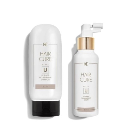 Hair Cure Ultimate Nourishment Szampon i Serum kuracja przeciw wypadaniu włosów 1