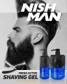 Nishman Shaving Gel 4 Easy Shave żel do golenia 1000ml 3