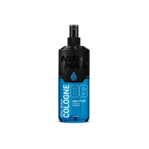 Nishman AQUA D'ASIL 6 After Shave Cologne woda kolońska po goleniu 400ml  1