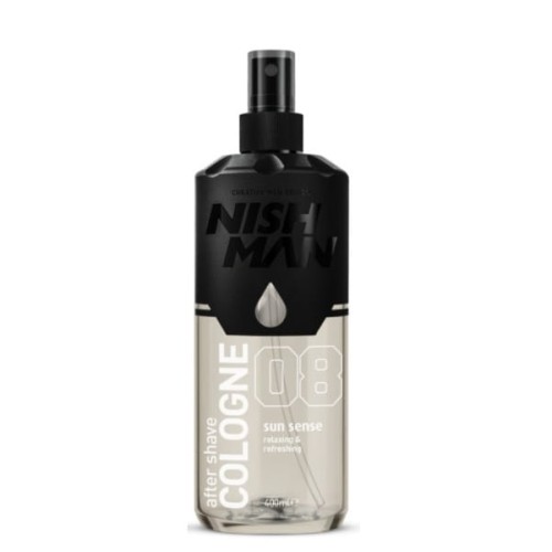 Nishman SUN SENCE 08 After Shave Cologne woda kolońska po goleniu 400ml 1