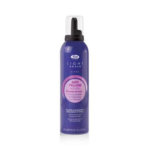 Lisap Light Scale Care Anti Yellow pianka do włosów blond 250ml 1
