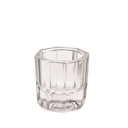 Kieliszek szklany do farbowania mieszania henny do brwi  1