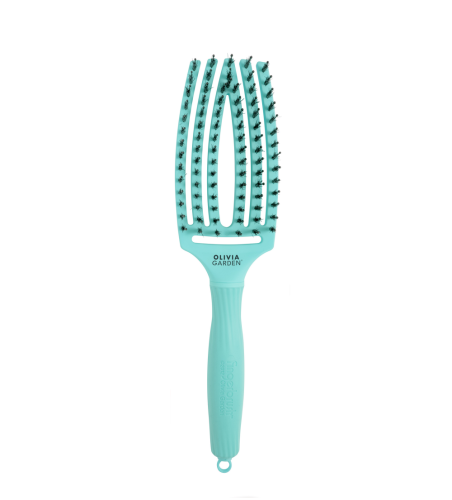 Olivia Garden Finger Brush Mint Green szczotka do rozczesywania 1
