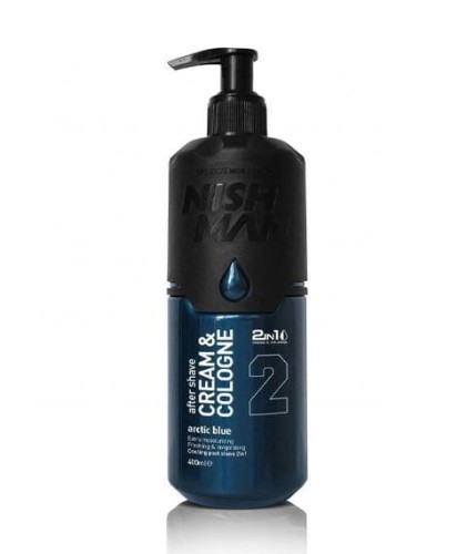 Nishman Cream&Cologne Arctic Blue Nr2 balsam po goleniu 400ml  1