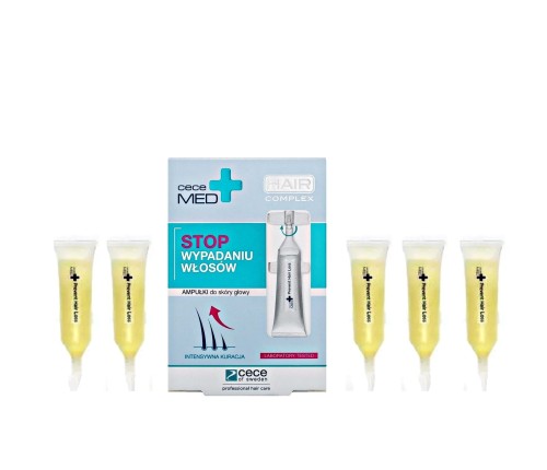 CeCe MED Hair Loss STOP wypadaniu włosów ampułki 5x7ml 1
