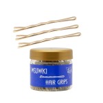 IzA 325/G wsuwki karbowane kulki 5cm 500g złote