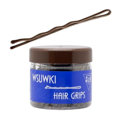 IzA 315/G MAT wsuwki karbowane kulki 5cm 500g mat brąz  1