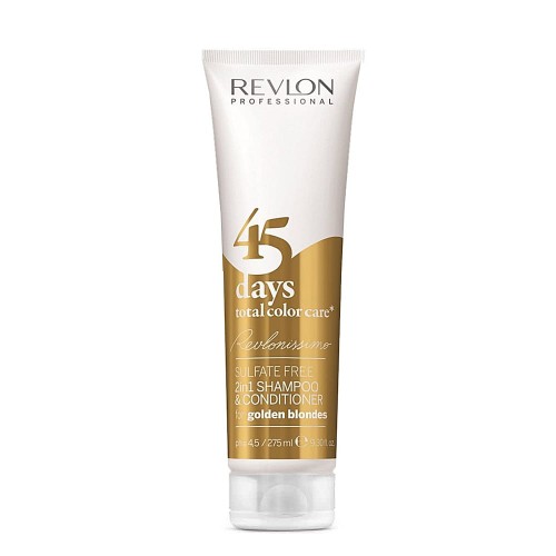 Revlon 45 Days Golden Blondes szampon z odżywką do włosów blond 275ml  1