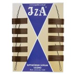 IZA 014/100 wsuwki krótkie proste bez kulek brąz 100szt. 4cm 