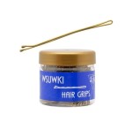 IzA 127/G wsuwki złote długie kulki 500g 70mm