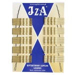 IzA 325/100 wsuwki karbowane złote 100 sztuk 50mm