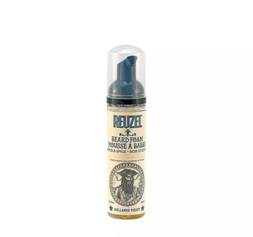 Reuzel Beard Foam Wood & Spice odżywka do brody w piance 70ml  1