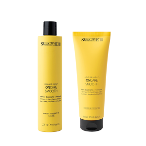 Selective OnCare Smooth set szampon + odżywka dyscyplinuje wygładza