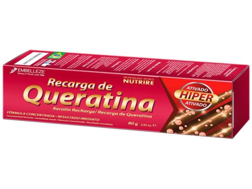 NOVEX Recharge Keratin brazylijska keratyna krem 80g 1