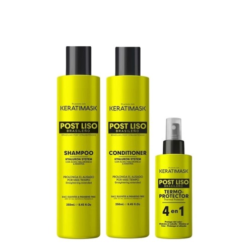 PLACENTA LIFE Keratimask Post Liso Keratyna, Kwas Hialuronowy pielęgnacja włosów po zabiegach 1